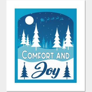 Christmas Comfort and Joy Posters and Art